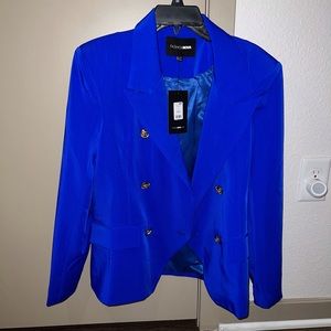 Royal blue blazer brand new size M